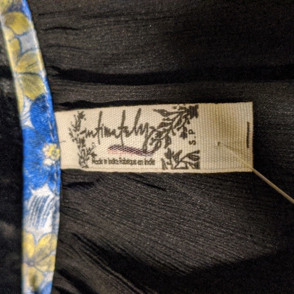 Intimately Free-Free People Bali Sweet Nothing Babydoll Ruffled Neglige - Picture 2 of 5